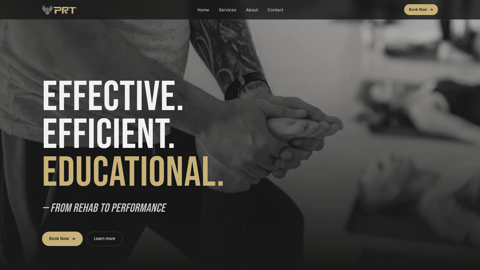Phoenix Restorative Therapy - effective, efficient, educational. Booking-first practice site.